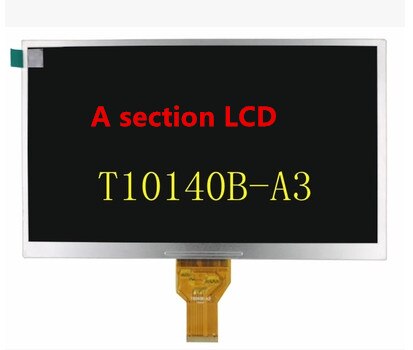 10.1 inch 40pin tablet computer LCD screen Alternative compatibility T10140B-A3 WD display LCD module