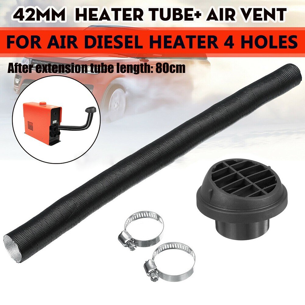 42mm Car Air Heater Duct Pipe Aluminum Foil Diesel Heater Air Diesel Parking Conditioner Hose Accessories