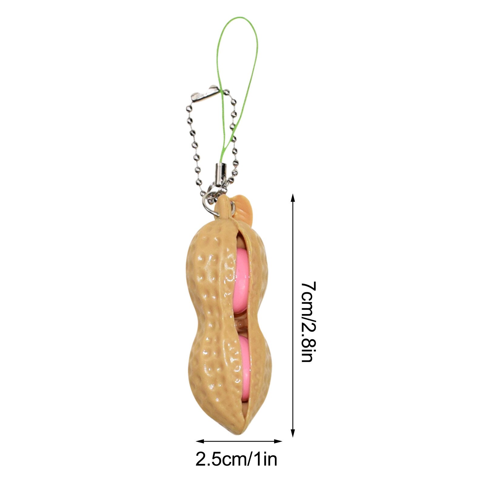 1/3/5Pcs Stress Relief Speelgoed Stress Reliever Grappig Squeeze Verlichten Sleutelhanger Speelgoed En Hobby