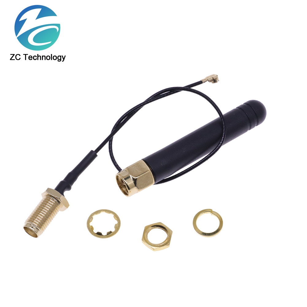 868MHz Antenne Lora Lorawan pbx 5dbi sma Stecker gsm iot Antenne Antenne wasserdichtes RP-SMA/u. fl Zopf-Kabel