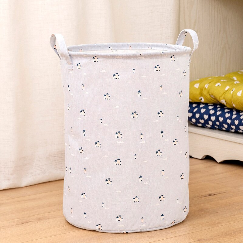 Wasmand Mand Afdrukken Waterdichte Waszak Opvouwbare Organizer Vuile Doek Bespaar Ruimte Badkamer Thuis Vouwen: 3