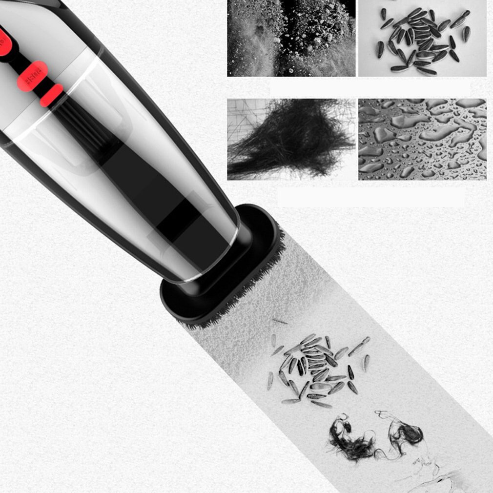 Car Wireless Vacuum Cleaner Car Vacuum Cleaner Rechargeable Car Home Wet And Dry With Light Handheld Vacuum Cleaner