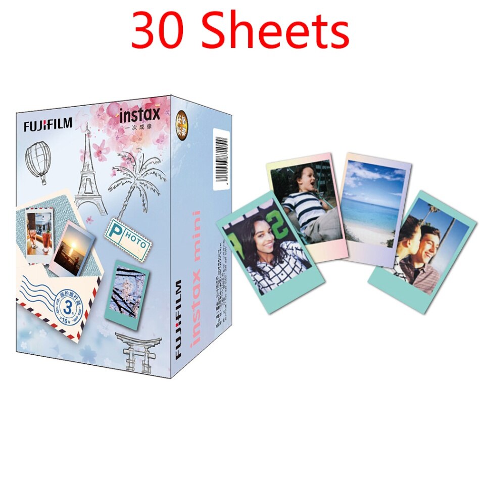 Fujifilm instax mini film mini 8 9 hvid film fotopapir snapshot album øjeblikkelig print til fujifilm instax mini 7s/8/25/90/9
