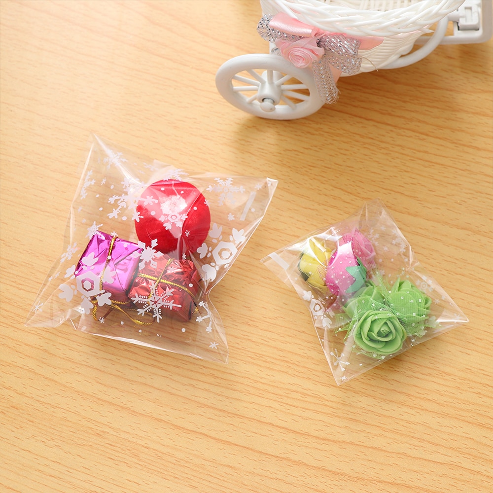 100 Stks/pak Kleine Zip-Lock Plastic Zakken Hersluitbare Transparante Zak  Vacuüm Opbergtas Clear