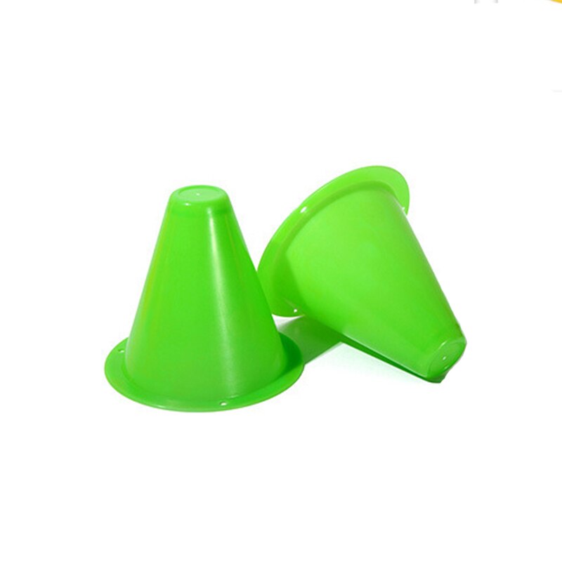 20Pcs Agility Maker Kegels Voor Slalom Rolschaatsen Training Verkeer Kegel Sport Flash Wiel Accessoires # Een: C