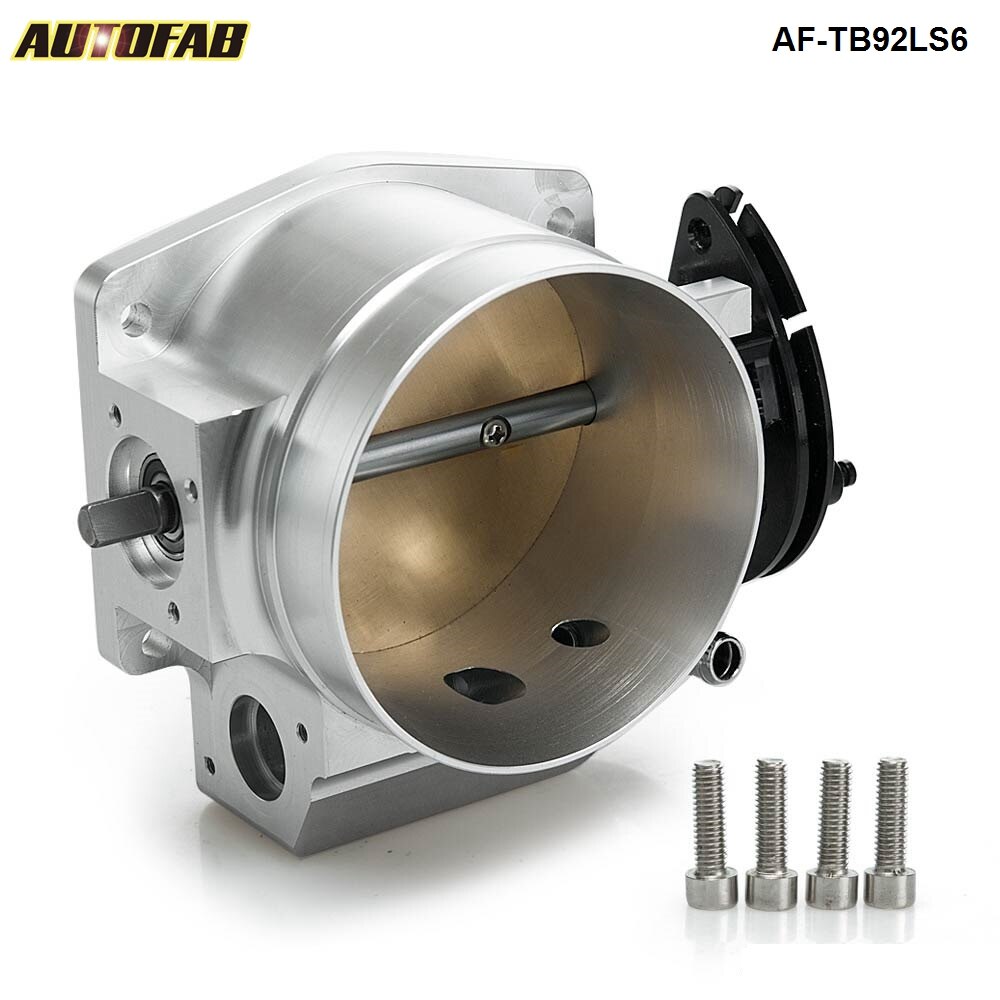 Aluminum UpgradeThrottle Body 92MM for GM GEN III LS1 LS2 LS6 LS3 LS LS7 SX LS Intake Manifold AF-TB92LS6