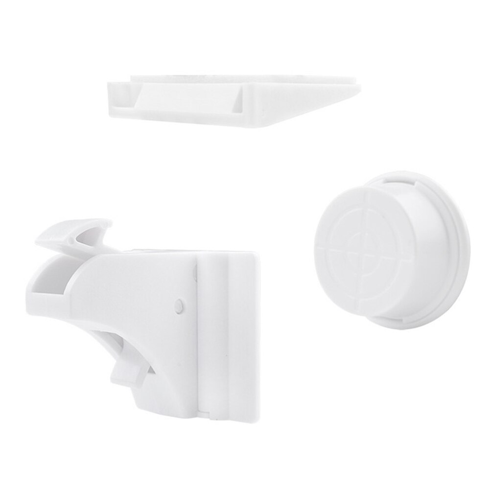 10 Sets baby Safety Locks Cabinet Door Drawer Cupboard Lock Baby Care with Keys Baby Cabinet Safety Lock Set: Default Title