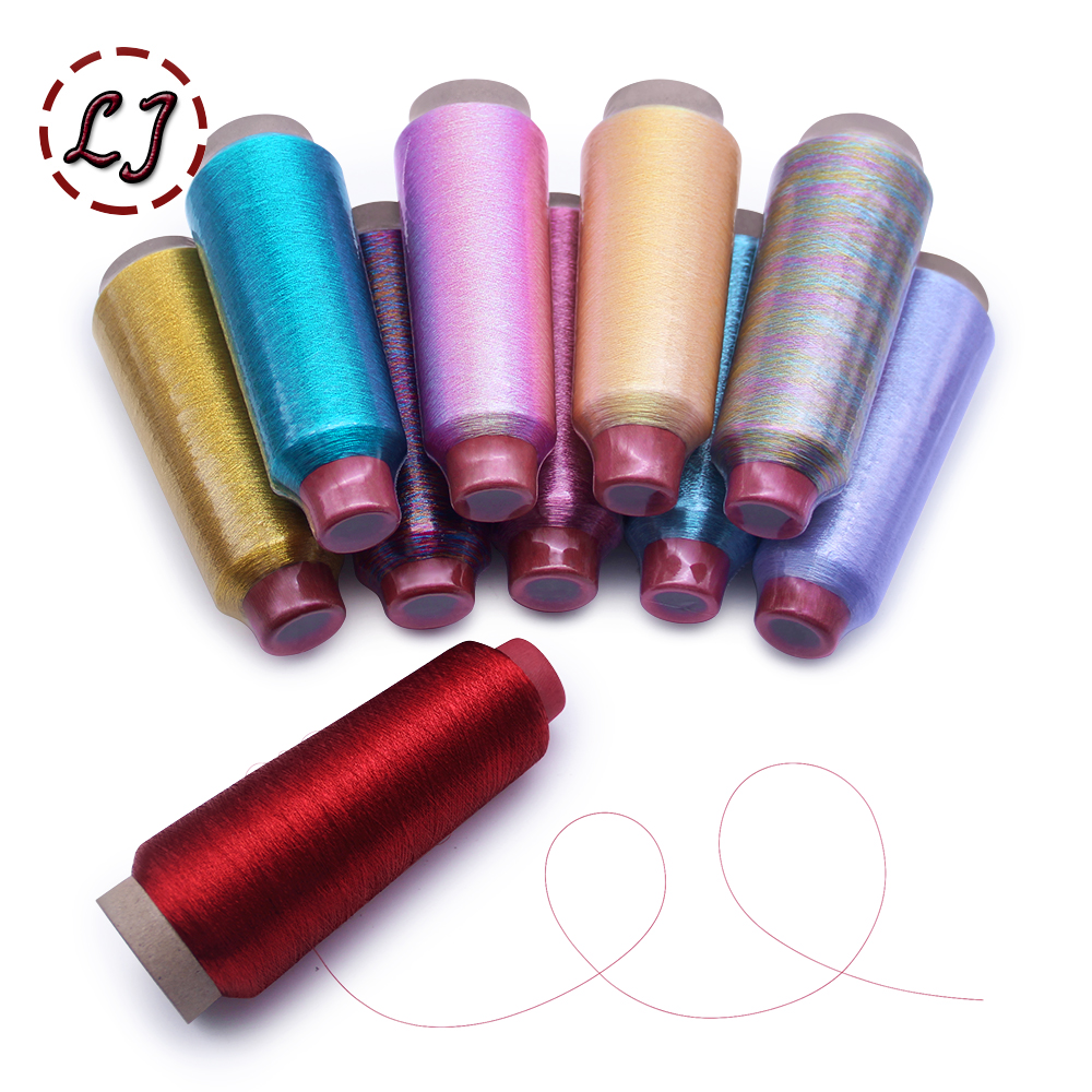 3200M/Roll DMC Metallic Embroidery Crochet Knitting Yarn Cross Stitch Metallic Yarn Threads Sewing accessory diy