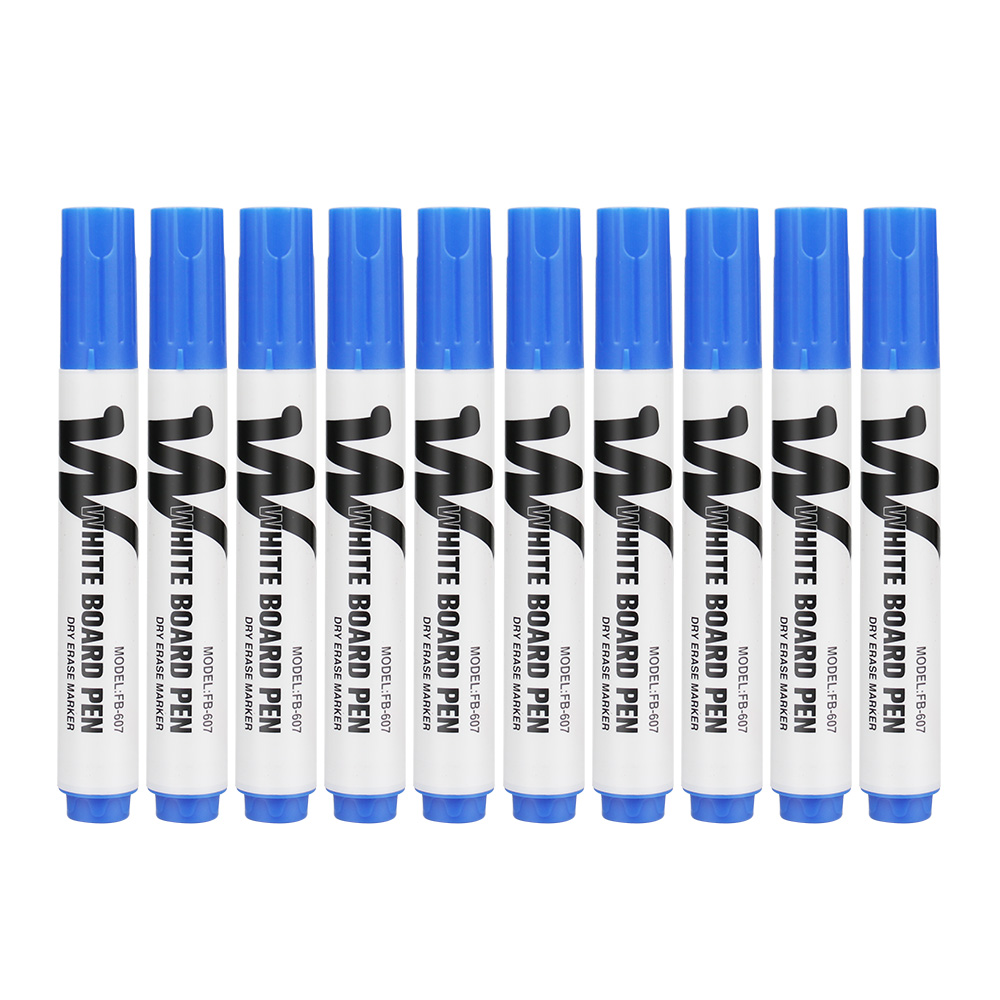 Uitwisbare Whiteboard Marker Pen Droog Wissen Schoolbord Marker Zwart/Blauw/Groen/Rood Krijt Glas Kantoor school Art Marker: Bruin