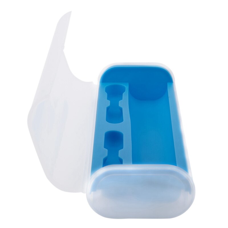 Draagbare Elektrische Tandenborstelhouder Case Box Travel Camping Voor Oral-B 4 Kleuren (Blauw)