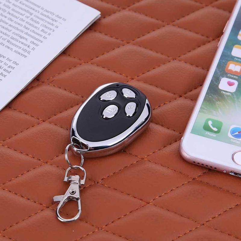 Universal Remote Switch Smart Wireless Auto 4 Keys Alarm Control for Gate Garage Door 433MHZ DC12V 10mA
