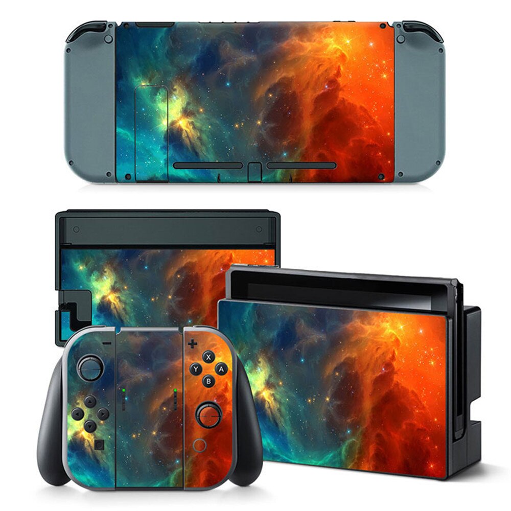 Pegatina de piel para Nintendo Switch, de novedad, pegatinas protectoras de PVC para consola Nintendo Switch y controlador: TN-switch-5668