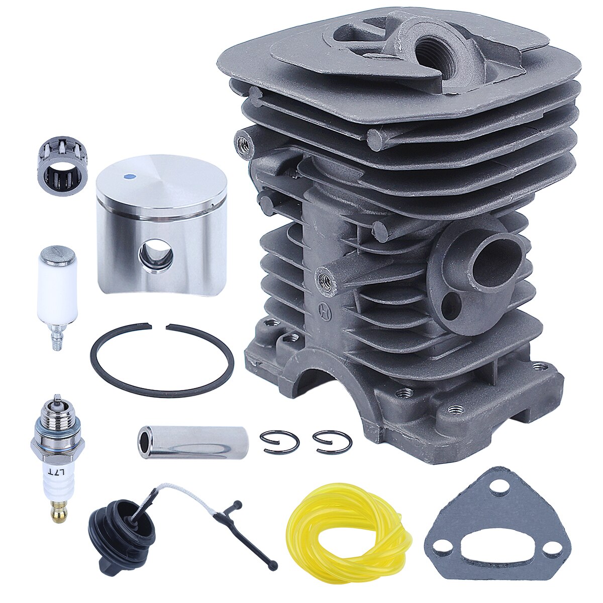 38mm & 40mm Piston Cylinder Crankshaft Crank Bearing Oil Seal Engine Kit For HUS