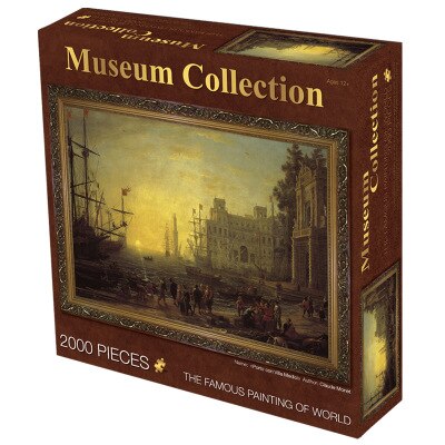 2000Pcs jigsaw puzzle Berühmte Malerei von Welt puzzles Erwachsene 2000 Kinder DIY Puzzle Kreativität Vorstellen Pädagogisches Spielzeug: 11