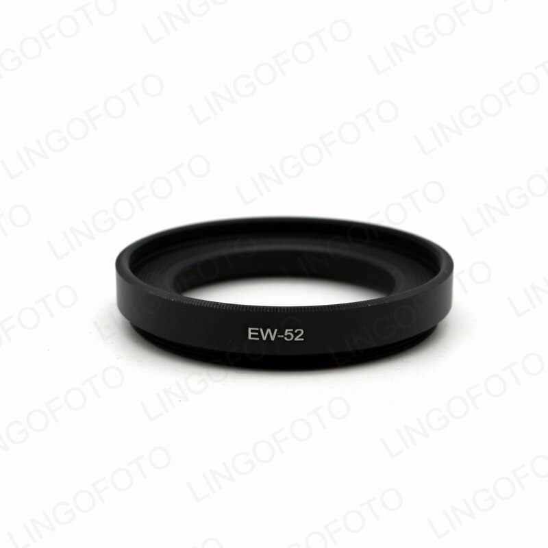 EW52 EW-52 Metalen Zonnekap Schroef-In Lens Hood Shade Voor Canon Rf 35 Mm F/1.8 Camera accessoires NP4488