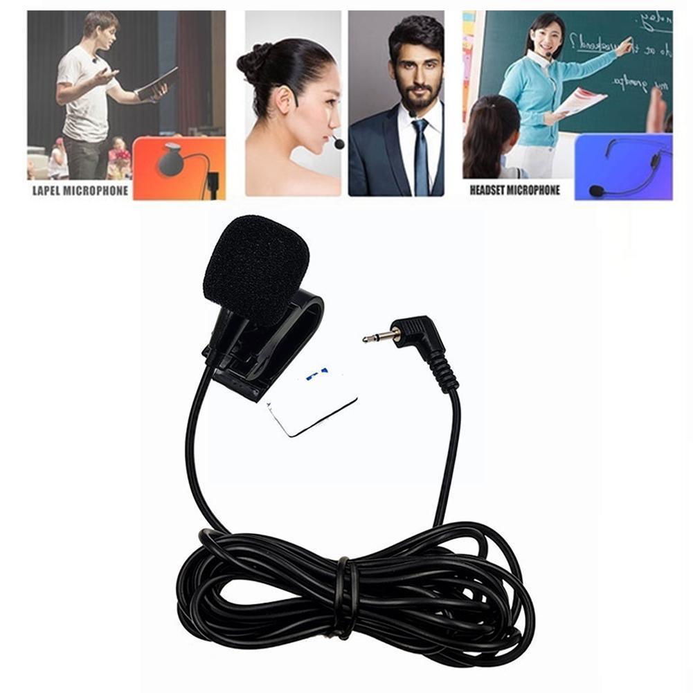 2.5mm przyklejony mikrofon samochodowy samochodowy Bluetooth zewnętrzny mikrofon mikrofon krawatowy mikrofon nagrywanie przenośny V5X2