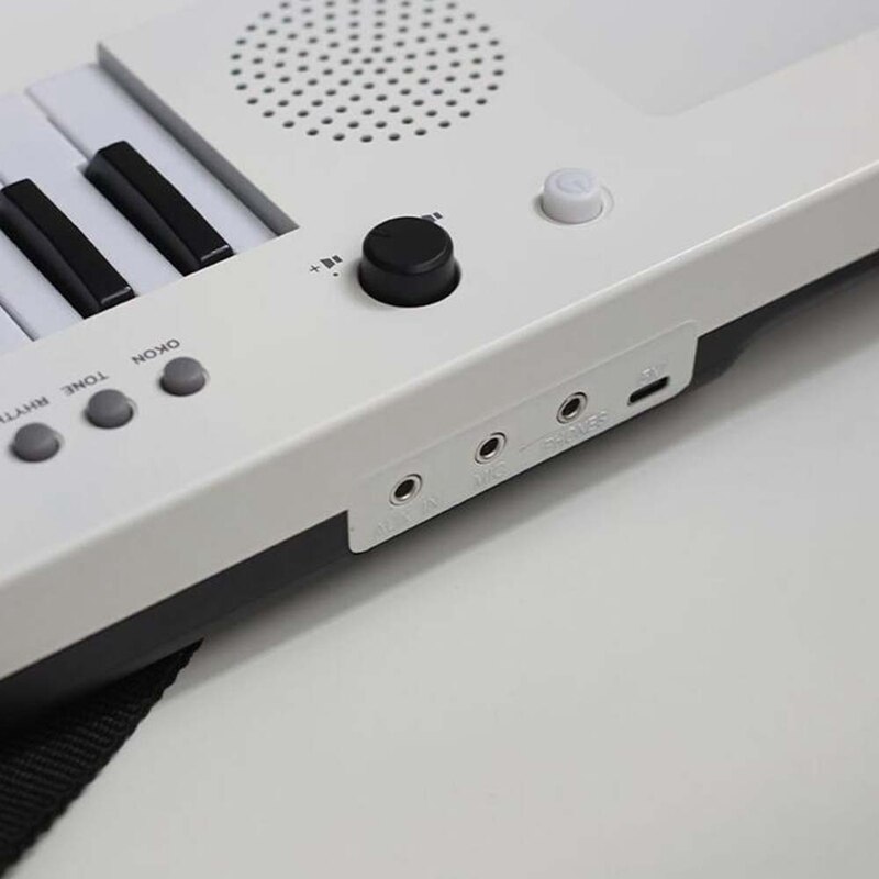 Bigfun Portable 37-Key Electronic Keyboard Piano Mini Electronic Organ Piano Style Keyboard Guitar Musical