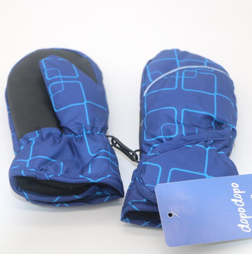 Luvas de ski para bebês, luvas quentes para inverno 2018 para meninos e meninas ao ar livre, à prova de vento e à prova d&#39;água para pilotar 2 a 4 anos