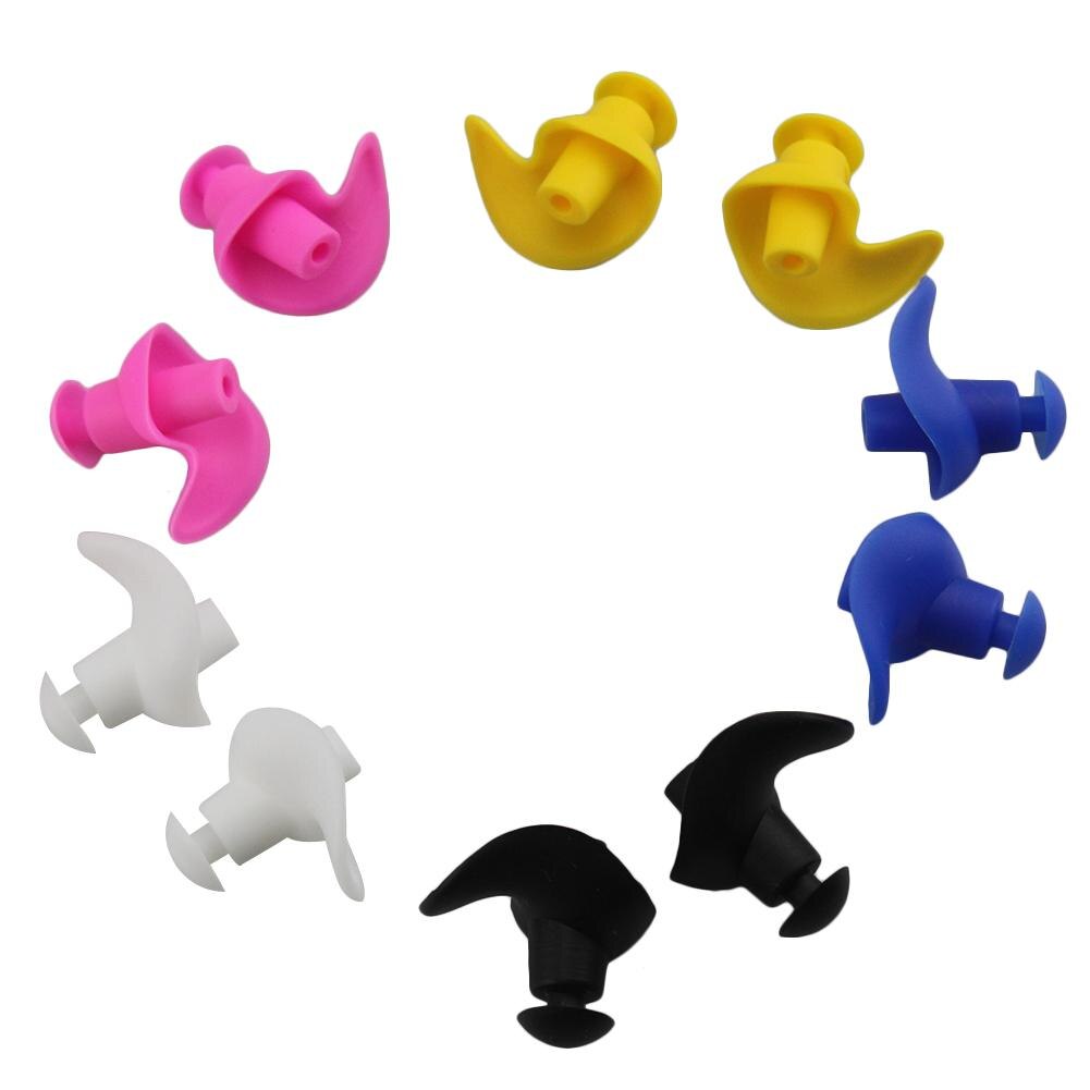Swimming Earplug 1 Pair Waterproof Soft Earplugs Silicone Portable Ear Plugs Water Sports Small Size Swimming Accessories
