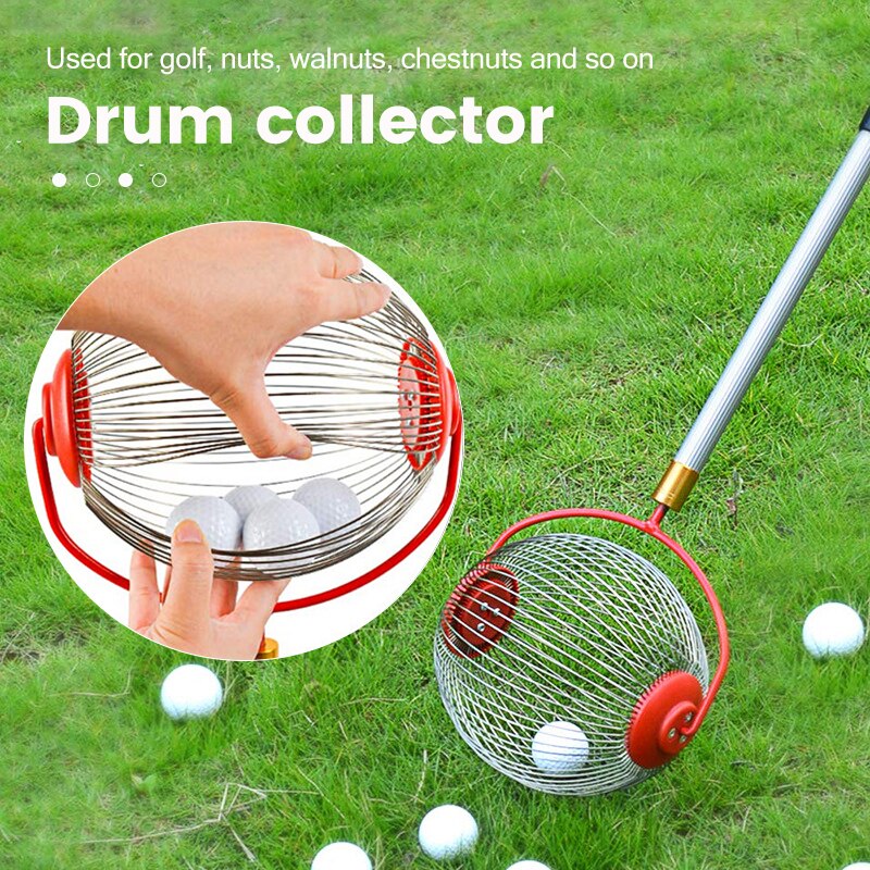 Fruit Picker Collector Harvester Nut Collector Walnut Chestnut Gatherer Catcher Aluminum Alloy Adjustable Garden Picking Tool