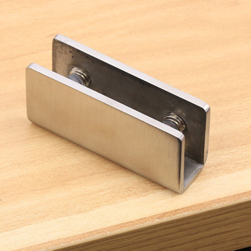 Glas bevestiging clip, glas bevestiging klem, glas scharnier, roestvrij staal glas klem (GC-02)