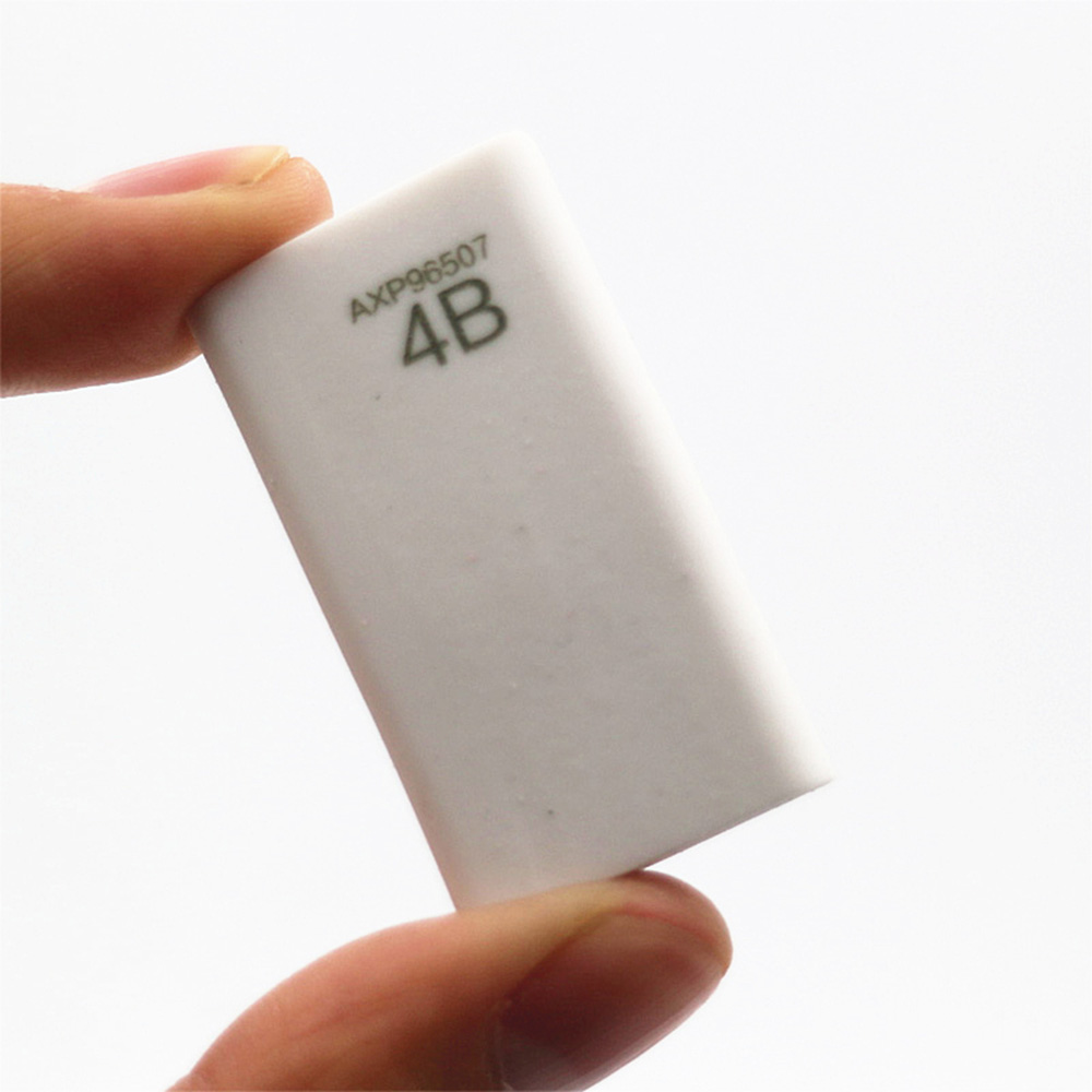 1Pcs 4B Pencil Eraser Art Sketch Painting Dedicated Student Stationery Offices School Supplies Eraser Kids