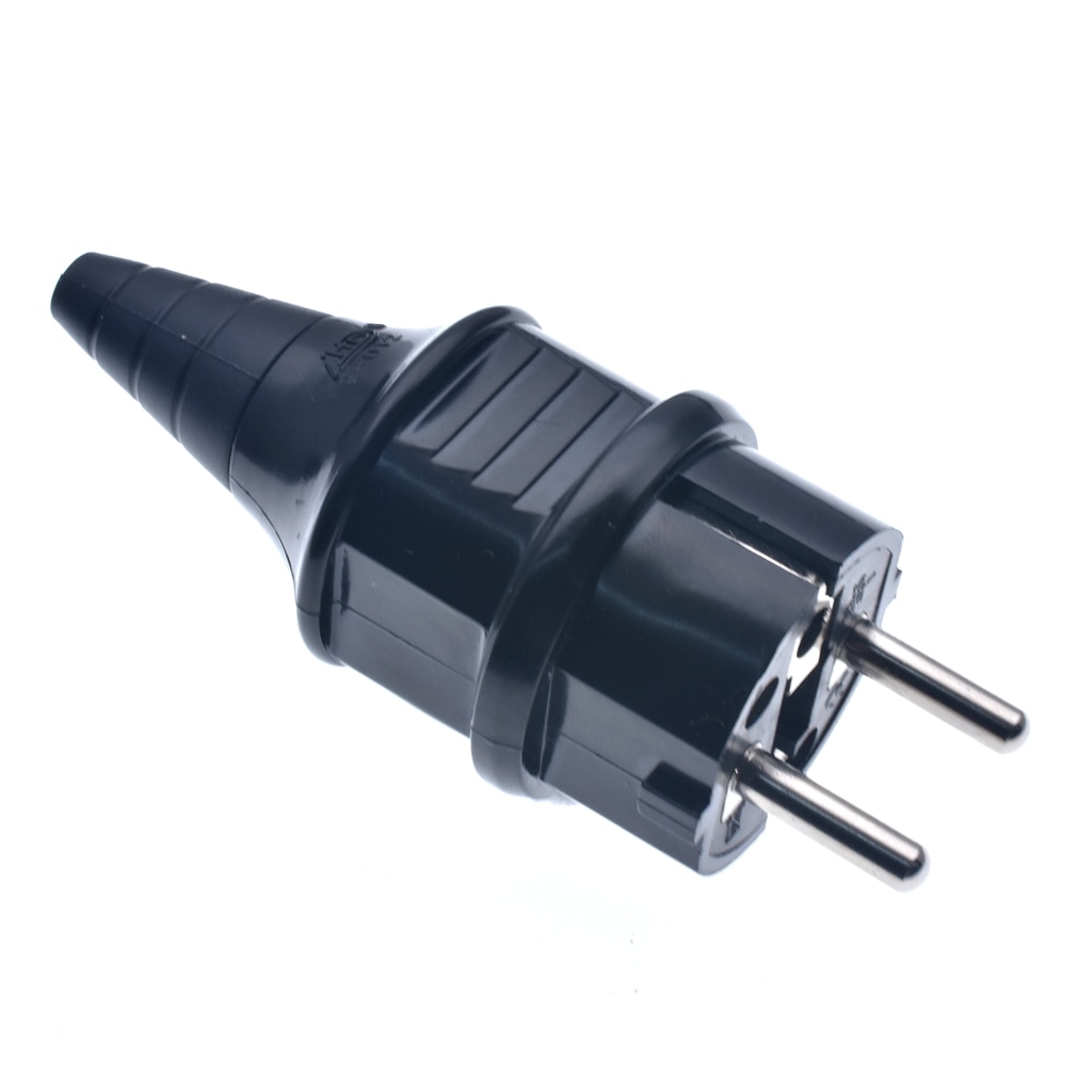 France Waterproof Female Socket 16A Electrical Male Schuko Plug 250V AC Power Adapter 4000W Power Socket Industrial: 1PCS Male