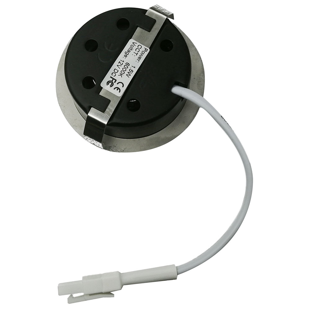Bombilla LED para capó de cocina de 2 piezas, 2,5 W, 220-240V, para cocina con orificio de 60mm, iluminación debajo del armario, equivalente a bombilla halógena de 20W