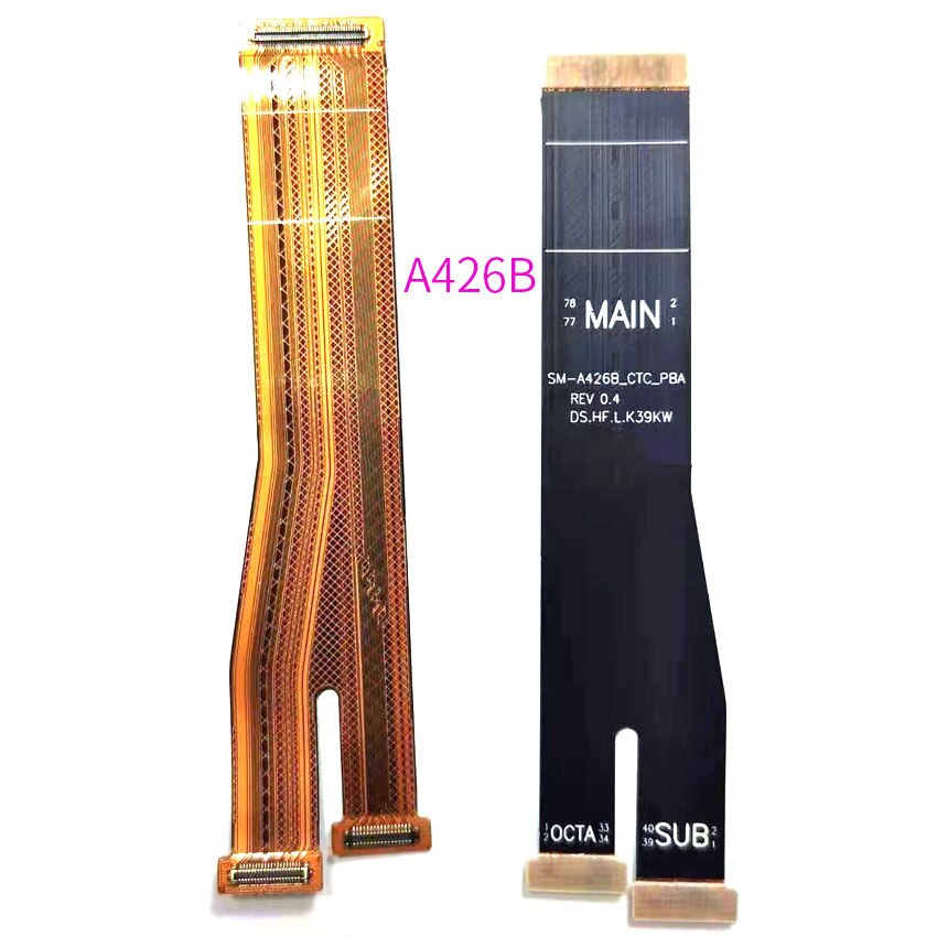 Do Samsung A51 A71 A21S A72 A21 A31 A41 A32 A42 A52 A53 M21 M31 M31S M51 M32 płyta główna złącze USB do ładowania flex cable