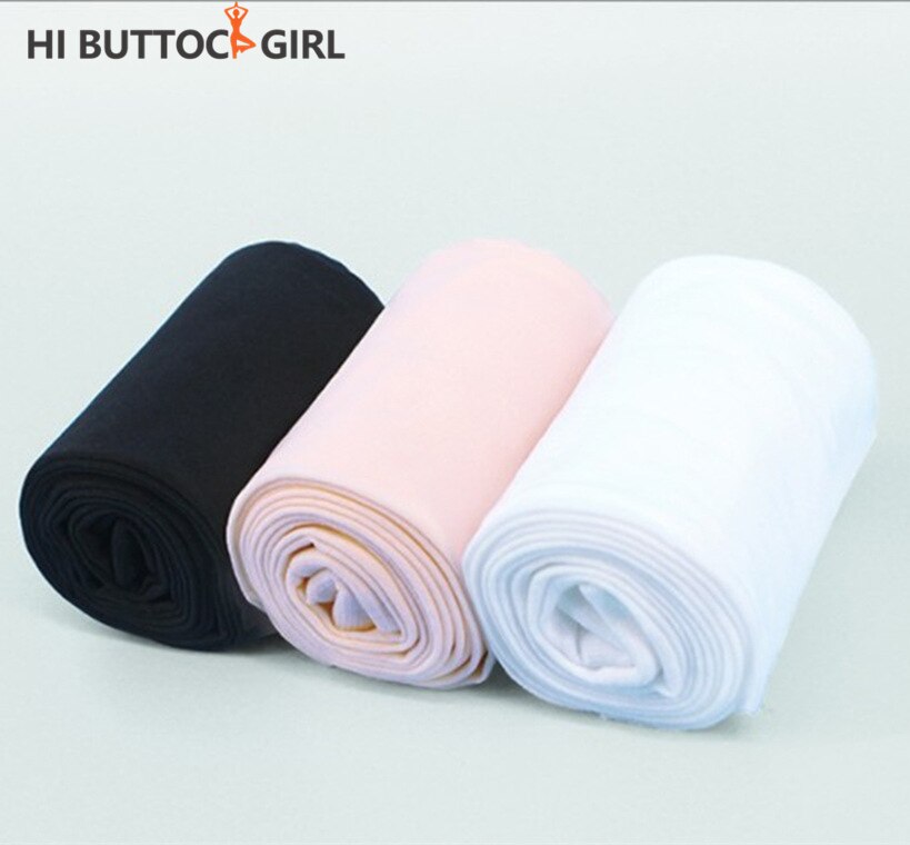 80DKids gymnastics ballet dance velvet one-piece socks breathable elastic girls one-piece socks: Black / L