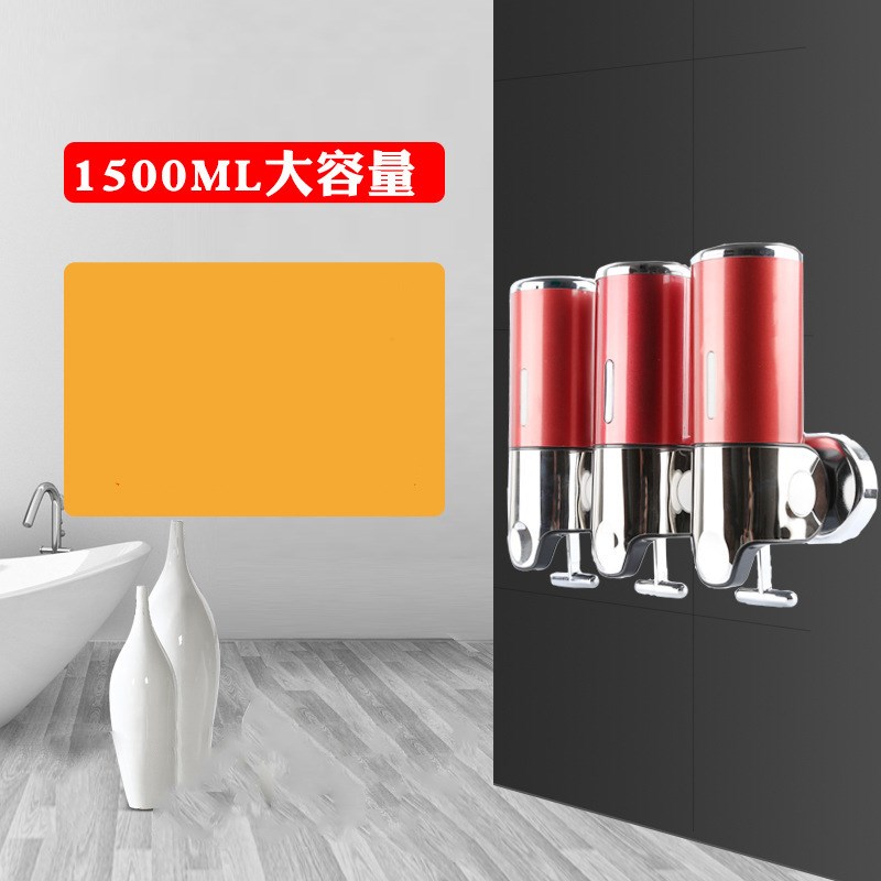 1Pc Manual Liquid Soap Dispensers Shower Gel Washing Lotion Hand Sanitizer Container for Home Kitchen Bathroom Accessories