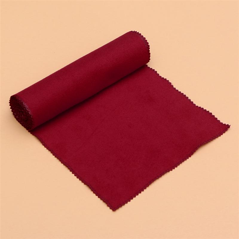 128*15CM Piano Keyboard Dust Cover Key Cover Cloth Anti-Dust Cover Cloth (Red)