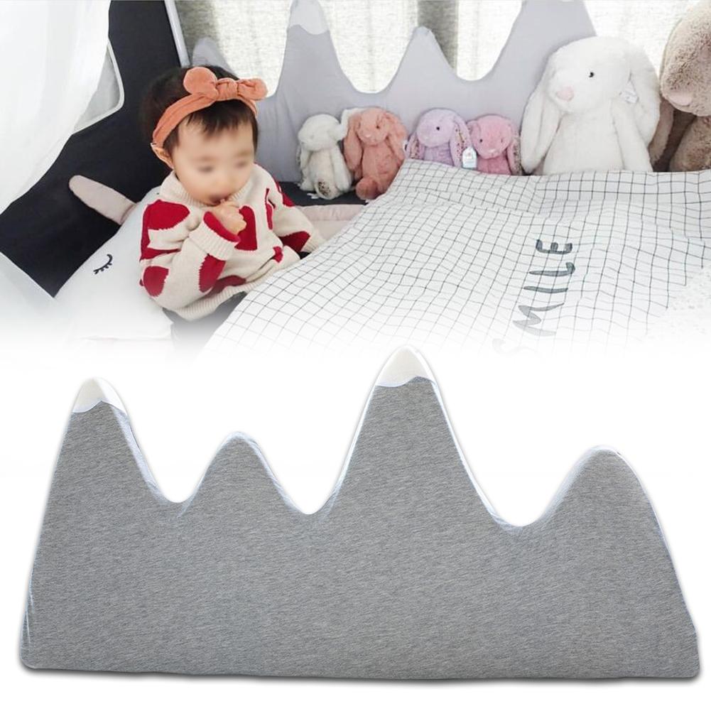 Cotton Baby Crib Bumpers Breathable Cradle Bedding Bumper Washable Padded Crib Liner Set for Room Decor