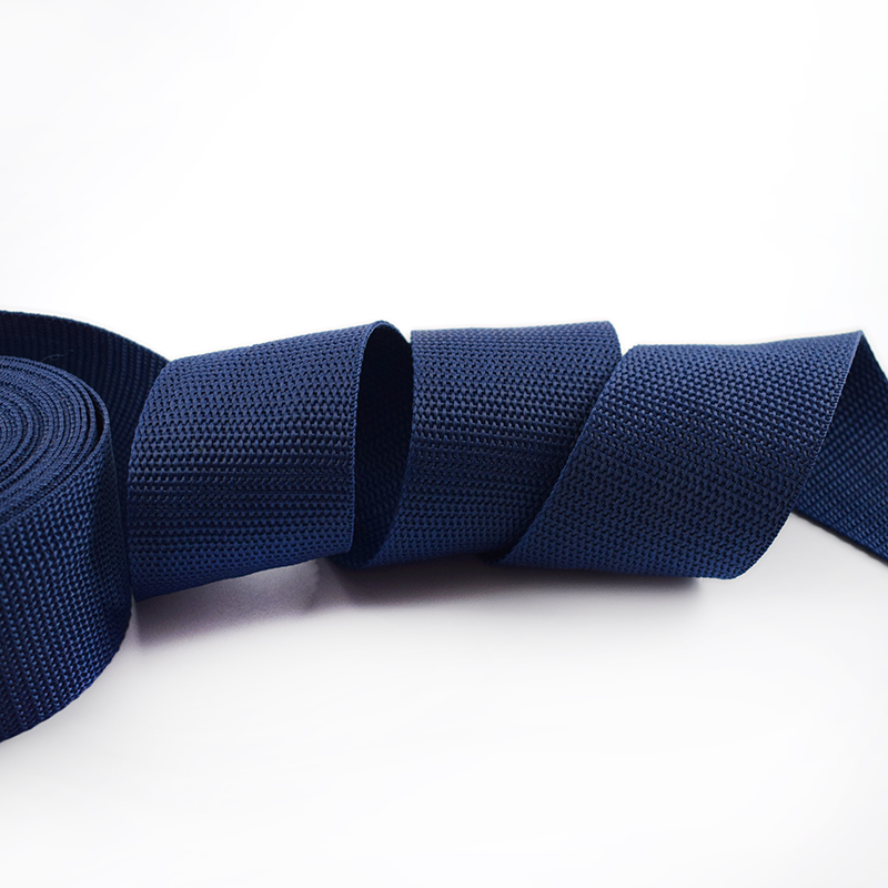 Meetee 5M 50Mm Polyester Nylon Pp Singels Lint Voor Strapping Gevlochten Tas Band Tape Kledingstuk Schoenen Singels Outdoor band RD206: NavyBlue