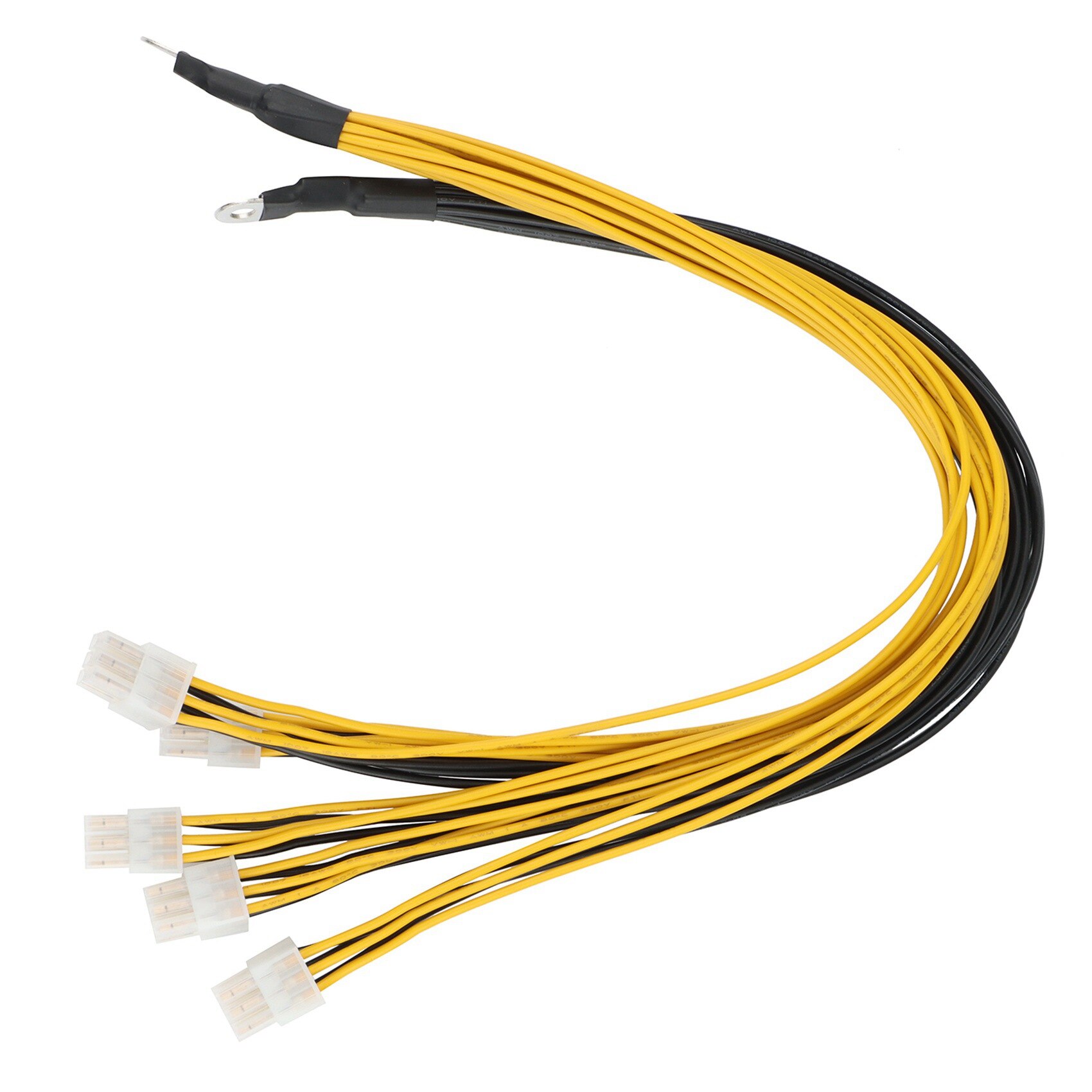 8Pack 6Pin Connector Server Power Supply Cable Pcie Express For Antminer S9 S9I Z9 For P3 P5 Support Miner PSU Cable