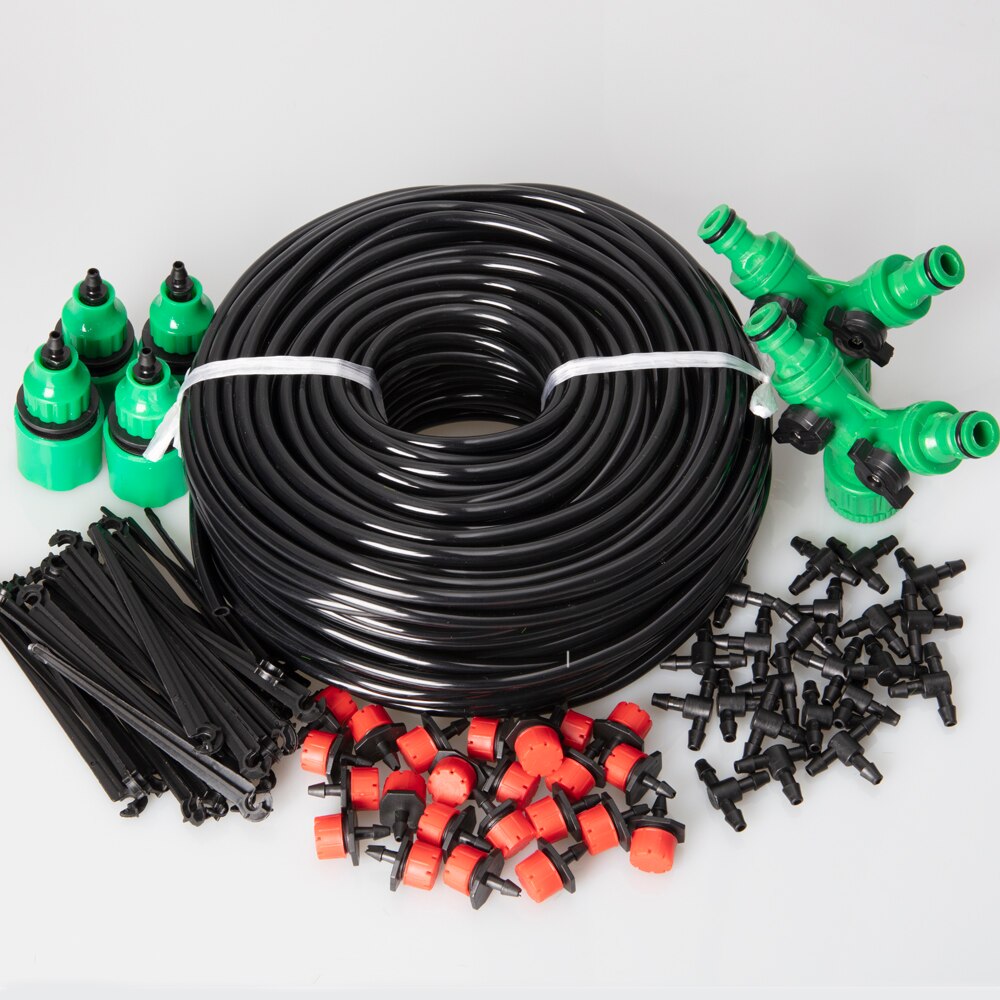 50M Water Dripping System Water Plant System Garden Water Irrigation System Irrigation Drip Watering System Micro Drip