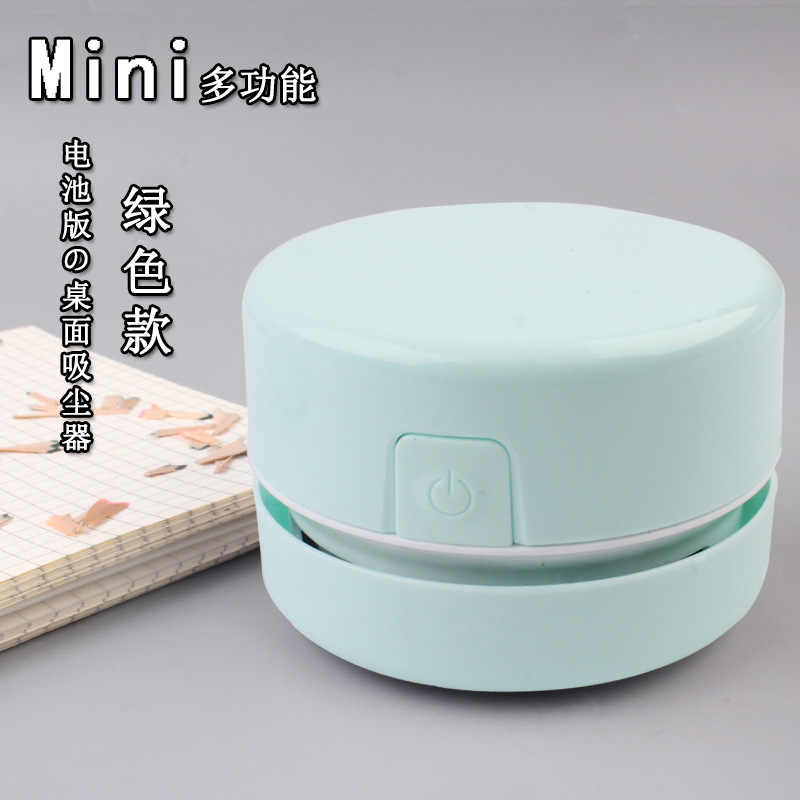 Mini Stofzuiger Desk Set Bureau Dust Tool Thuis Tafel Kawaii Bureau Accessoires Organisator Kerstcadeau D50: Green