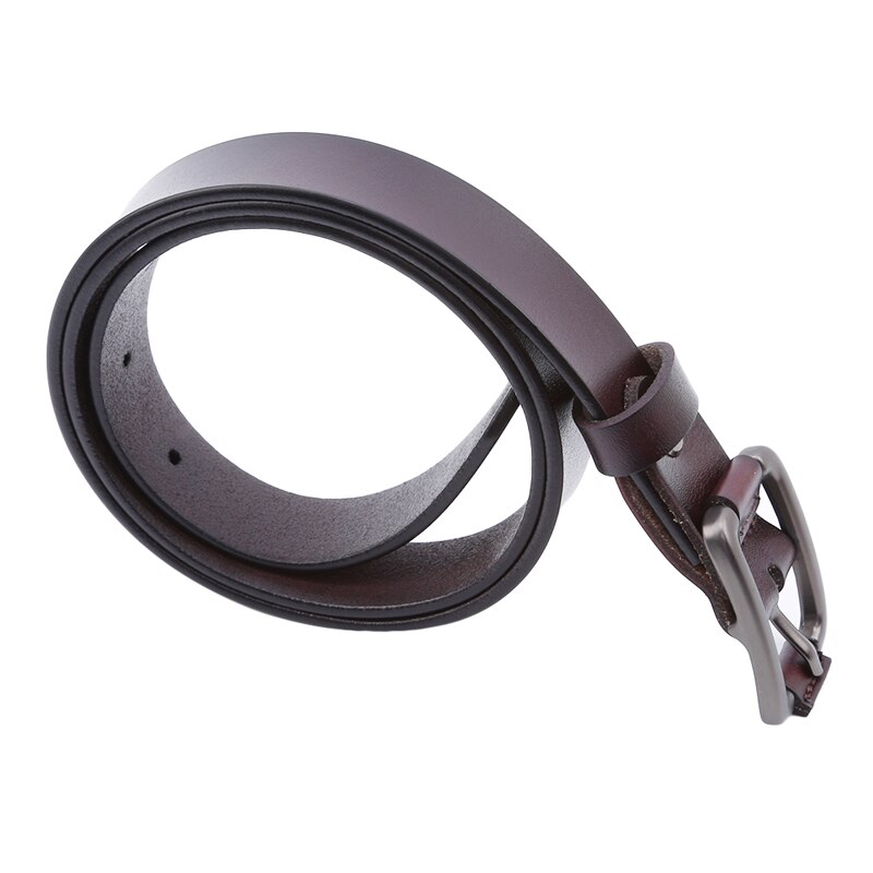 1 correa de cuero de PU accesorios de ropa para niños y niñas cinturón de cuero genuino cinturones de ocio para niños: Coffee 90cm