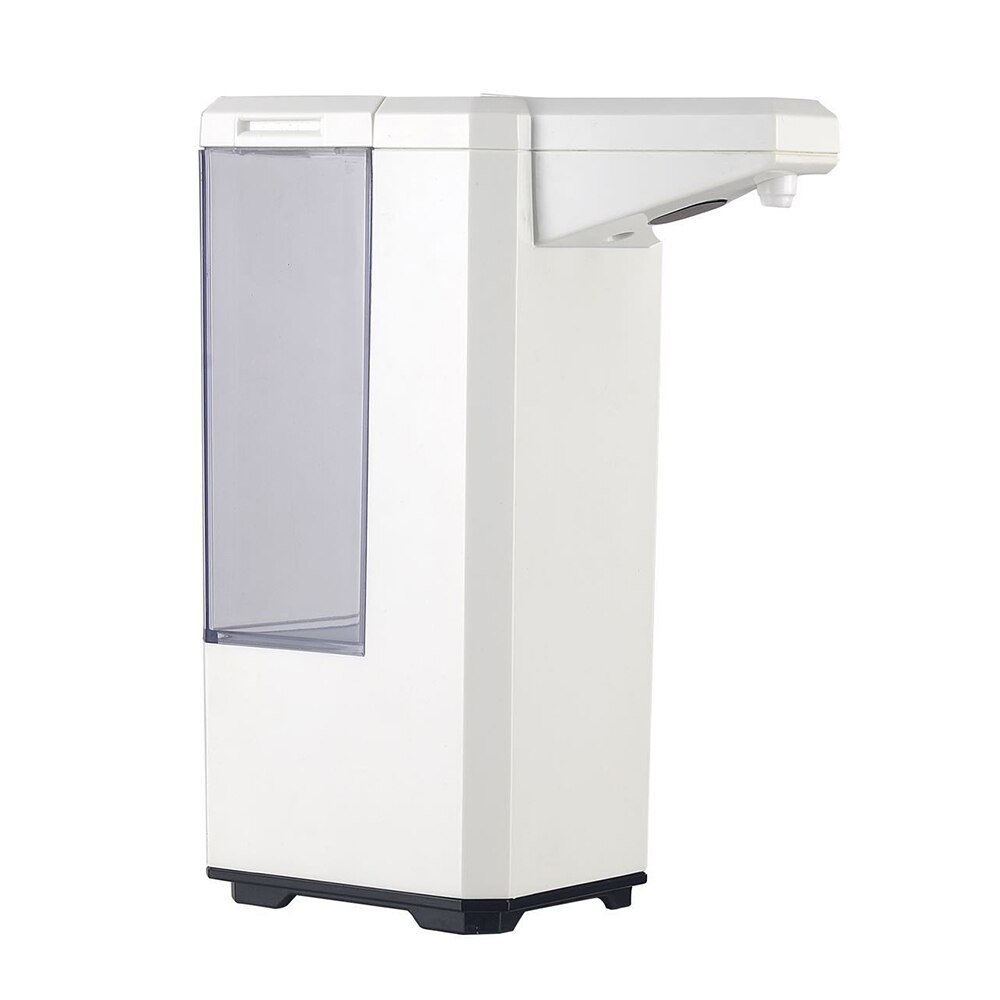 Dispensador automático de jabón líquido, gran capacidad, Sensor inteligente, herramienta de lavado de manos, máquina desinfectante de Alcohol, 500ml: Square