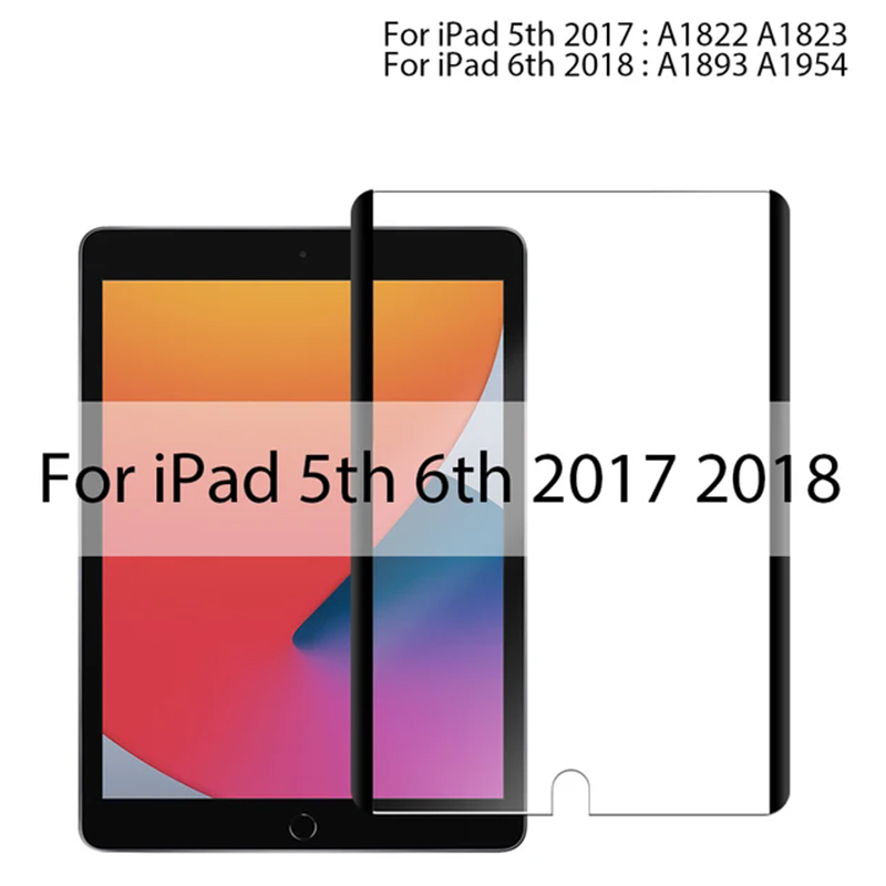 Protector de pantalla magnético reutilizable con sensación de papel para iPad 7/8 9th 10th Pro 11 Mini Air 1 2 3 4 5 6 2024 película de escritura esmerilada mate: Castaño