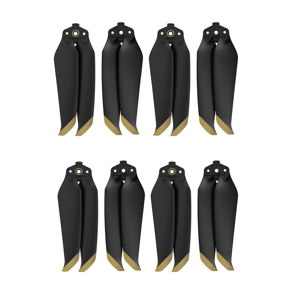 Mavic Air 2 Multi-Color Low Noise 7238 Props Colorful 7238F Carbon Fiber Propellers Quick-Release DJI Air 2 Drone Accessories: 4pairs Golden