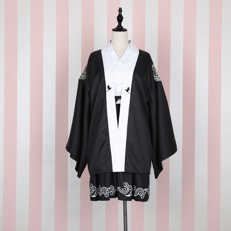 Lolita kimono kawaii fille rétro mignon robe victorienne + impression broderie lolita manteau gothique lolita loli cos sweet lolita ensembles: S