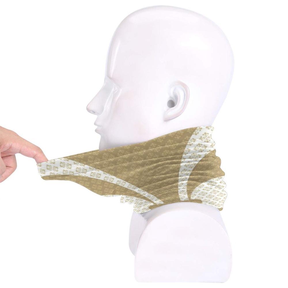Fleur De Lis Microfiber Neck Warmer Bandana Scarf Face Mask Orleans Fleur De Lis Football Saints