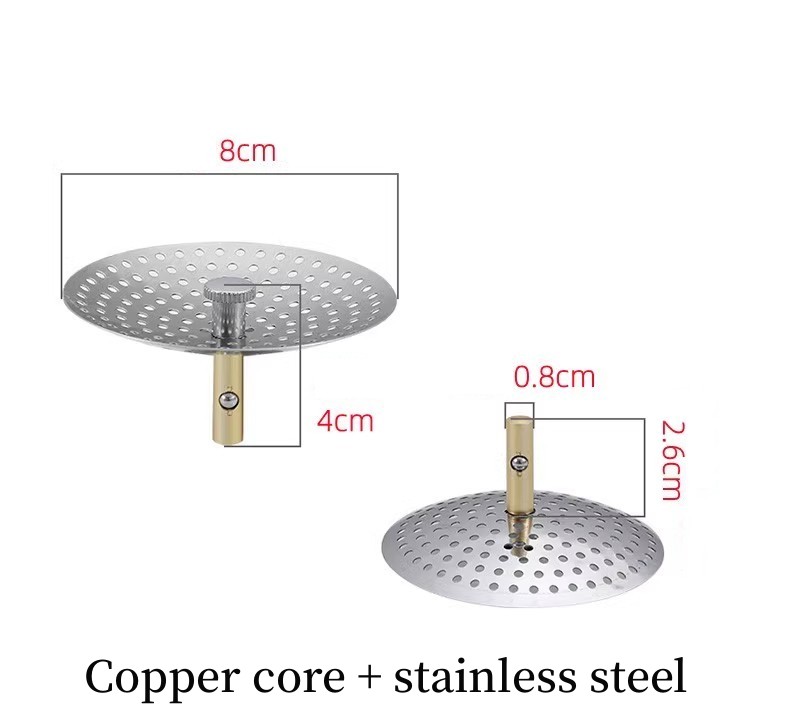 Küche Waschbecken Filter Edelstahl Gittergewebe Wasser Becken Sieb Ablauf See Falle Abfall Bildschirm Haar Fänger für Badezimmer Zubehör