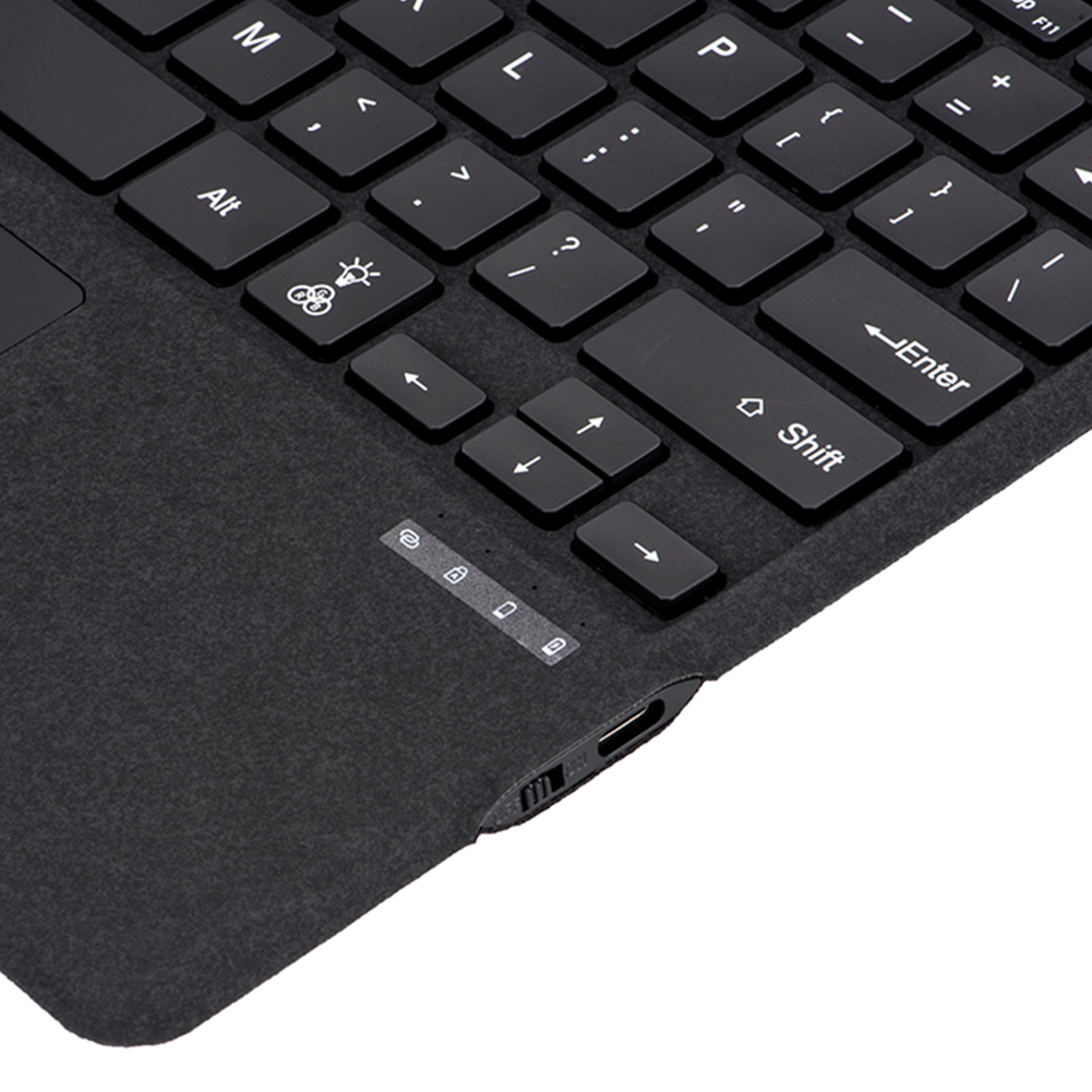 Magnetisch toetsenbord voor Surface Pro 11/10/9/8/X Slank Bluetooth draadloos toetsenbord met touchpad, pensleuf, achtergrondverlichting, Type C Charge