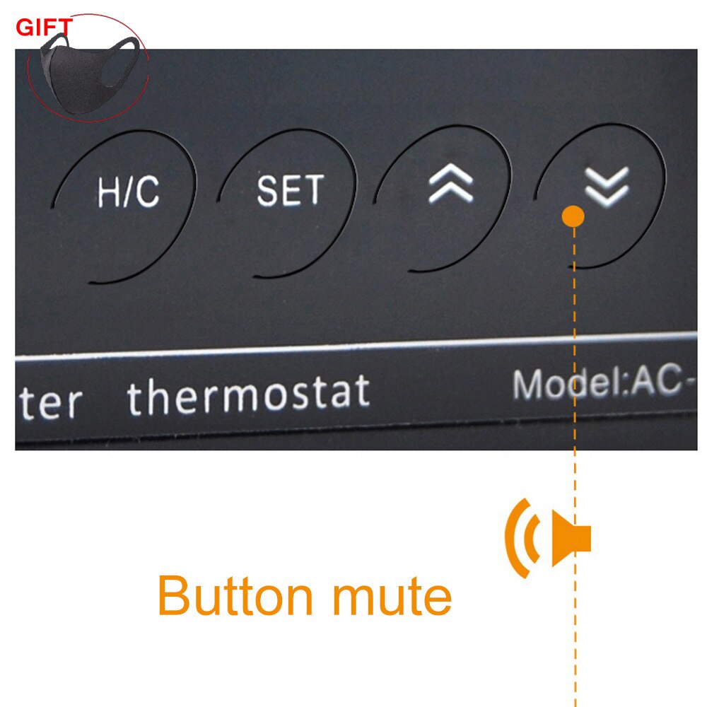 Temperatura w akwarium kontroler cyfrowy termostat inteligentny uniwersalny włącznik/wyłącznik regulator temperatury szklarni