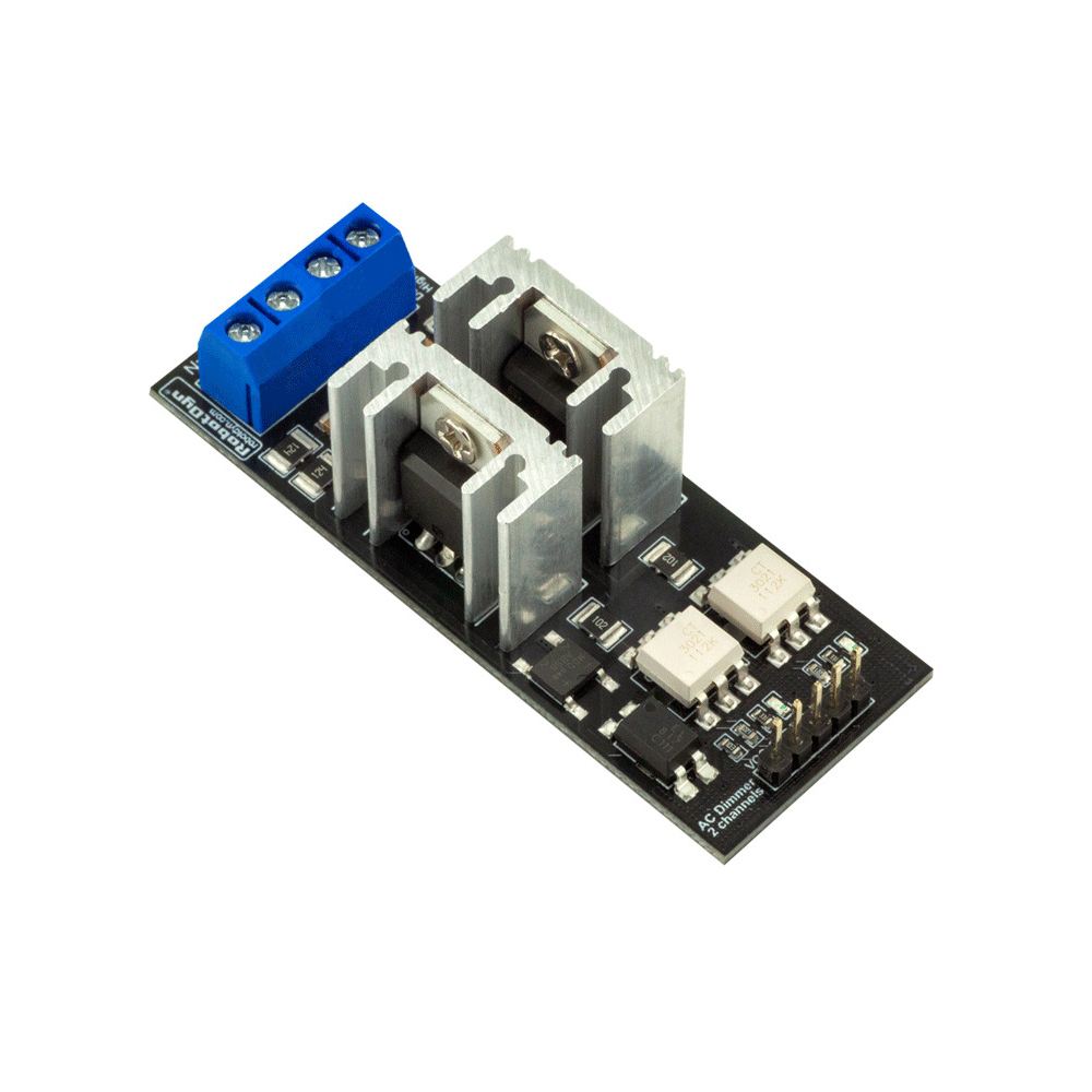 Technologie de gradateur de lumière AC, 2 canaux, 3.3V, 5V Logic, 50 H, 60H, 220V, 110V, Gradateur de lumière, Éléments de lampes, GérPumps, Filtre à air