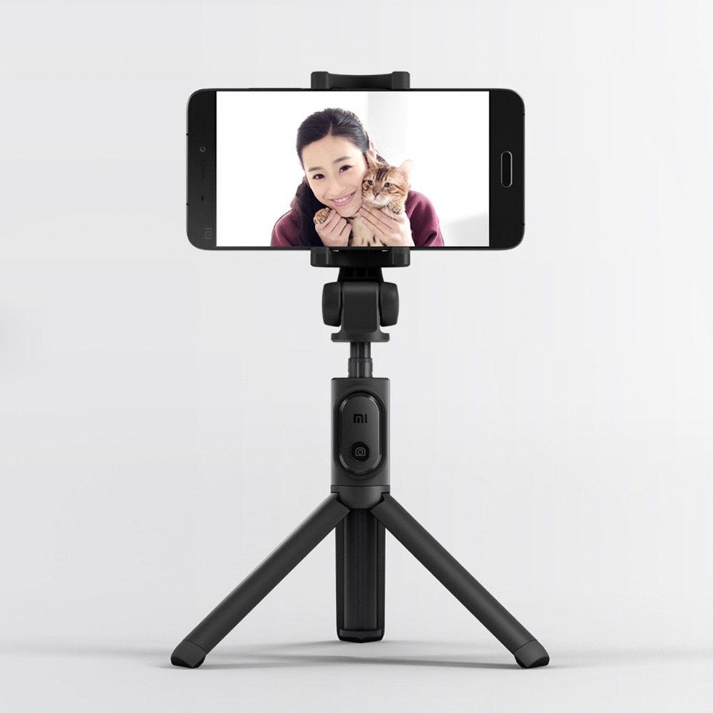 Xiaomi Tripod Bluetooth Self-timer Handheld Monopod Stick Extendable Selfie for 56-89mm Width Smartphone Stable Safe