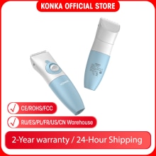 KONKA gorący Enchen zwiększyć USB elektryczna maszynka robić strzyżenia włosów dwie prędkości ceramiczne nożyce robić włosów szybkie ładowanie trymer robić włosów dzieci maszynka robić strzyżenia włosów