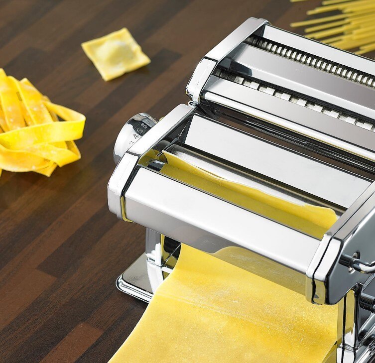 Noodle Pasta Maker Stainless Steel Manual pasta machine Machine Lasagne Spaghetti Tagliatelle Ravioli Dumpling Maker Machine